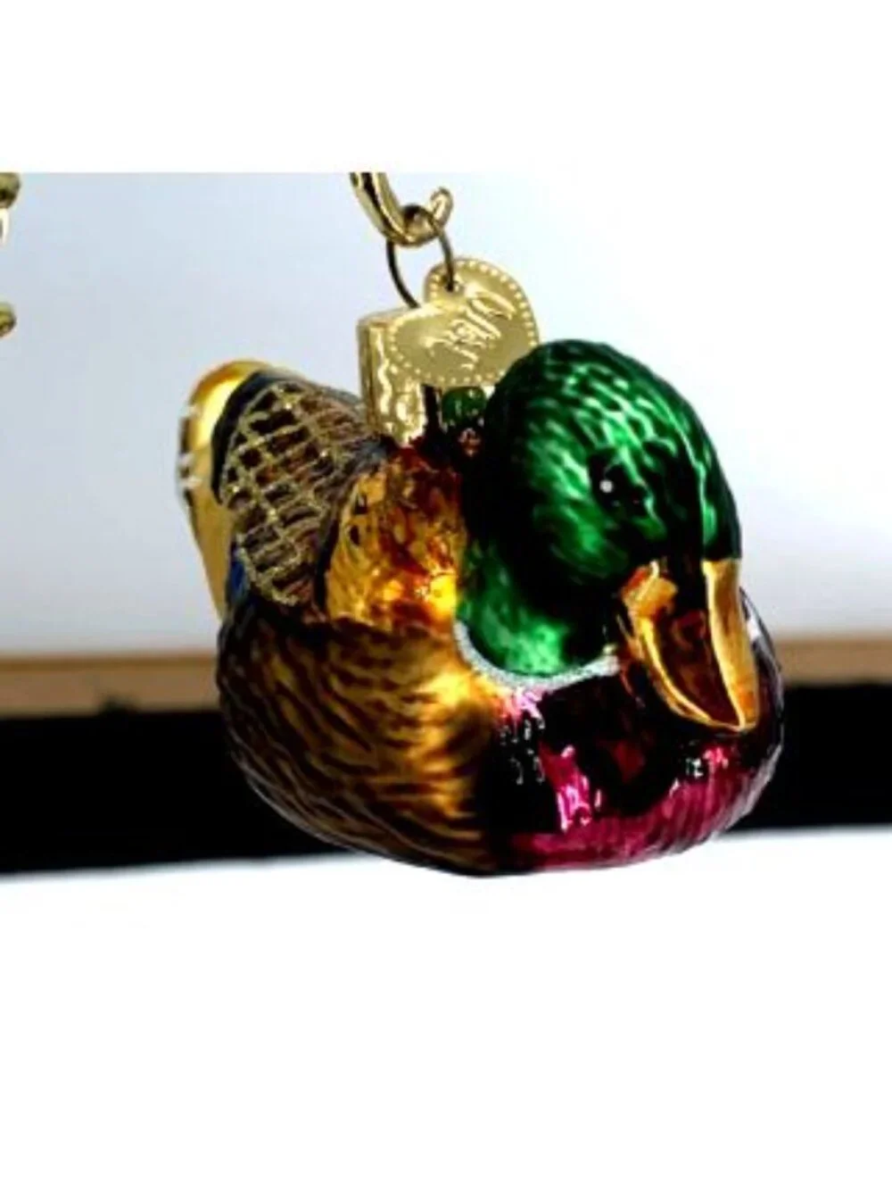 Old World Christmas Mallard Duck Christmas Ornament OWS 3